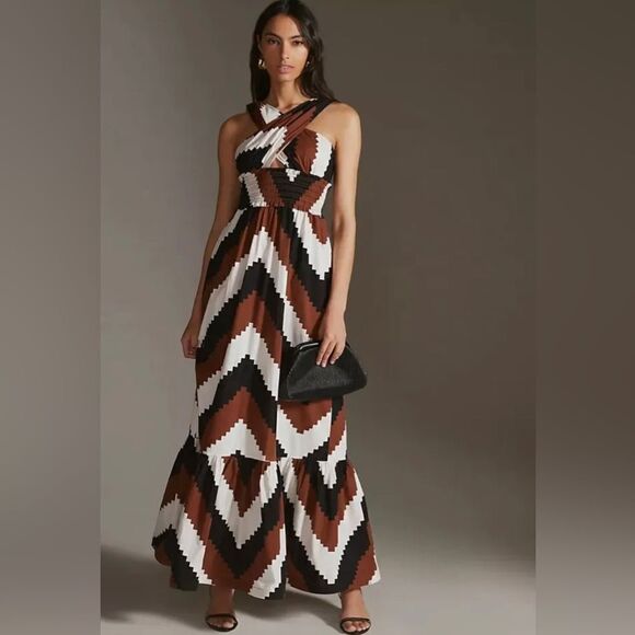 NWT Anthropologie PLENTY BY TRACY REESE Halter Maxi Dress size XS
Retail $248 - Picture 5 of 14